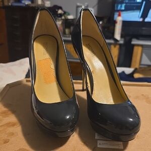 Michael Kors Glossy Black Heels